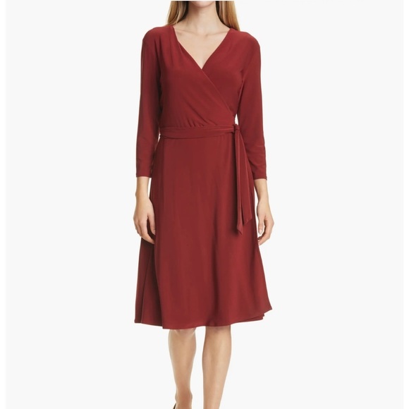 Max Mara Leisure Dida Stretch Jersey Wrap Midi Dress - Picture 1 of 8